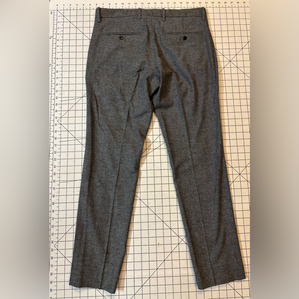 GAP Men’s‎ Size 32/34 Gray Slim Fit Dress Pants - Picture 5 of 6